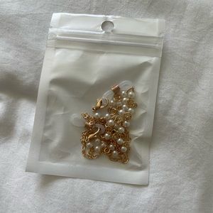 Gold + Pearl Sunglasses or Mask Chain